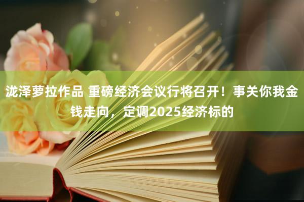 泷泽萝拉作品 重磅经济会议行将召开！事关你我金钱走向，定调2025经济标的