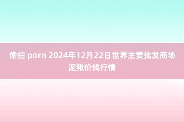 偷拍 porn 2024年12月22日世界主要批发商场泥鳅价钱行情