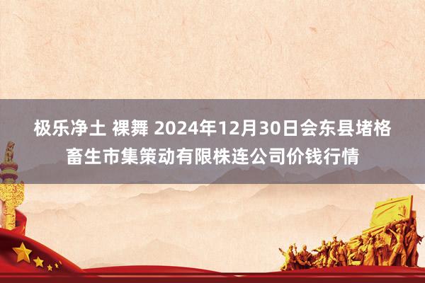 极乐净土 裸舞 2024年12月30日会东县堵格畜生市集策动有限株连公司价钱行情